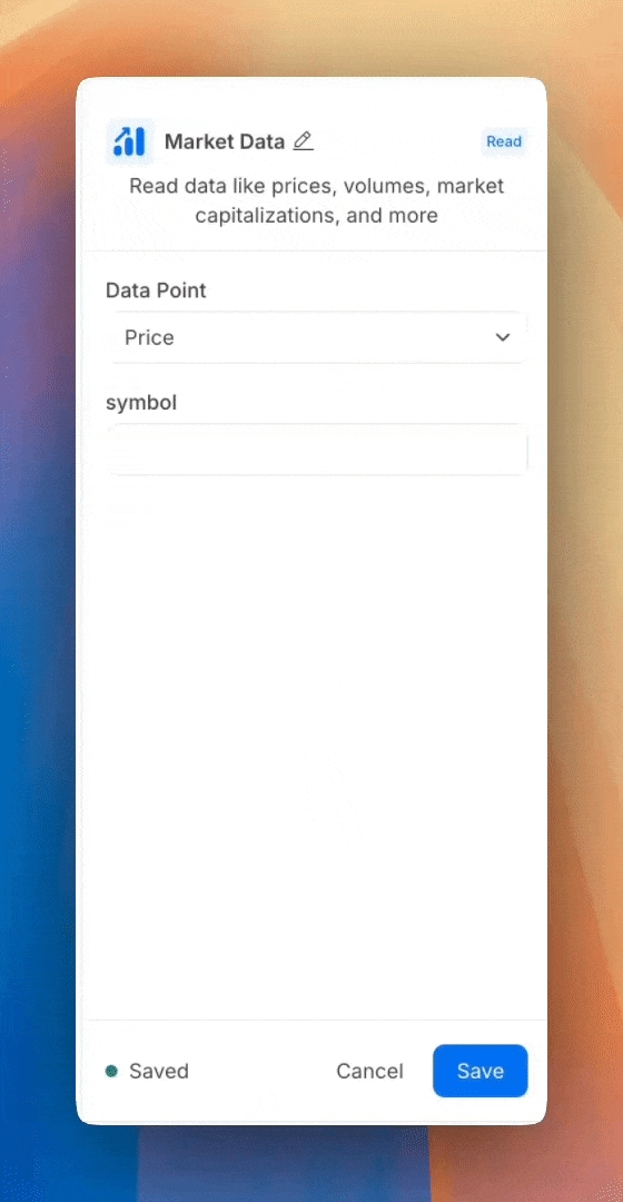Dynamic Function Settings